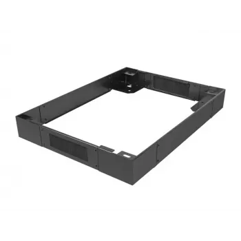 Rackový podstavec LANBERG CK01-66-B, 19 palcov (48,3 cm) montáž, 600 mm šírka, čierny