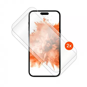 Ochranné tvrdené sklo displeja FIXED pre Apple iPhone 17 Pro — 2 ks, 2,5D zaoblená hrana
