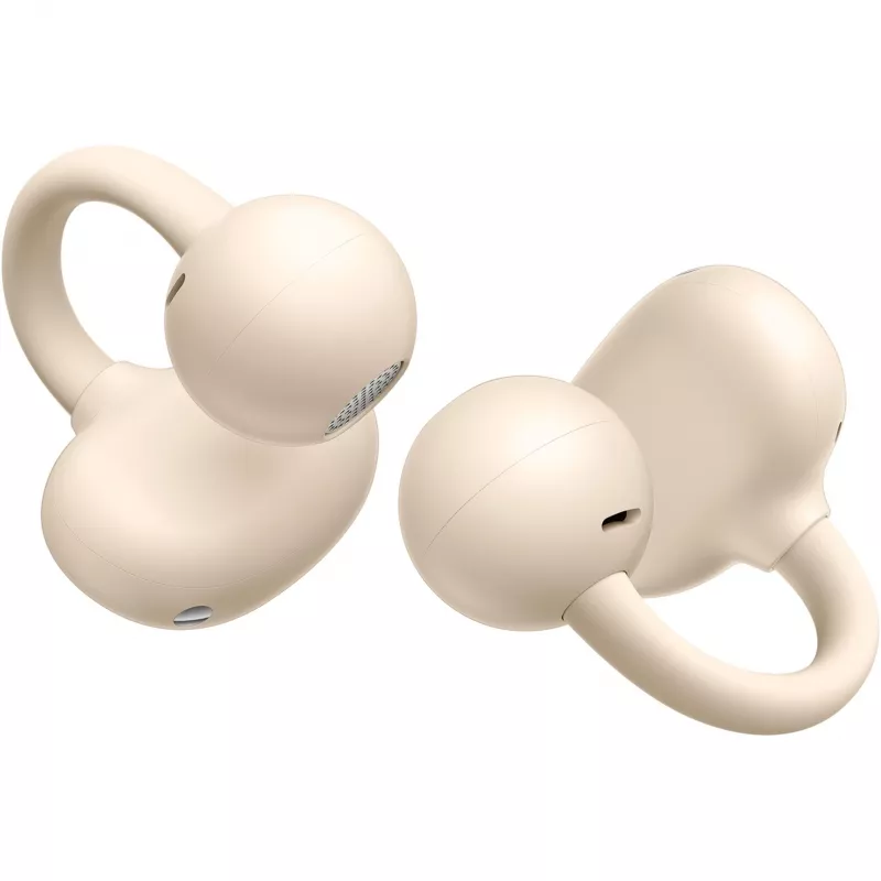 In-Ear headset HUAWEI FreeClip – TWS Bluetooth, intraaurálny, hmotnosť 5,6 g, béžový