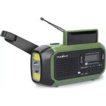 Nedis RDDBCR2000GN núdzové rádio DAB+, UKW, FM núdzové rádio, DAB+, UKW zelená, čierna (RDDBCR2000GN)