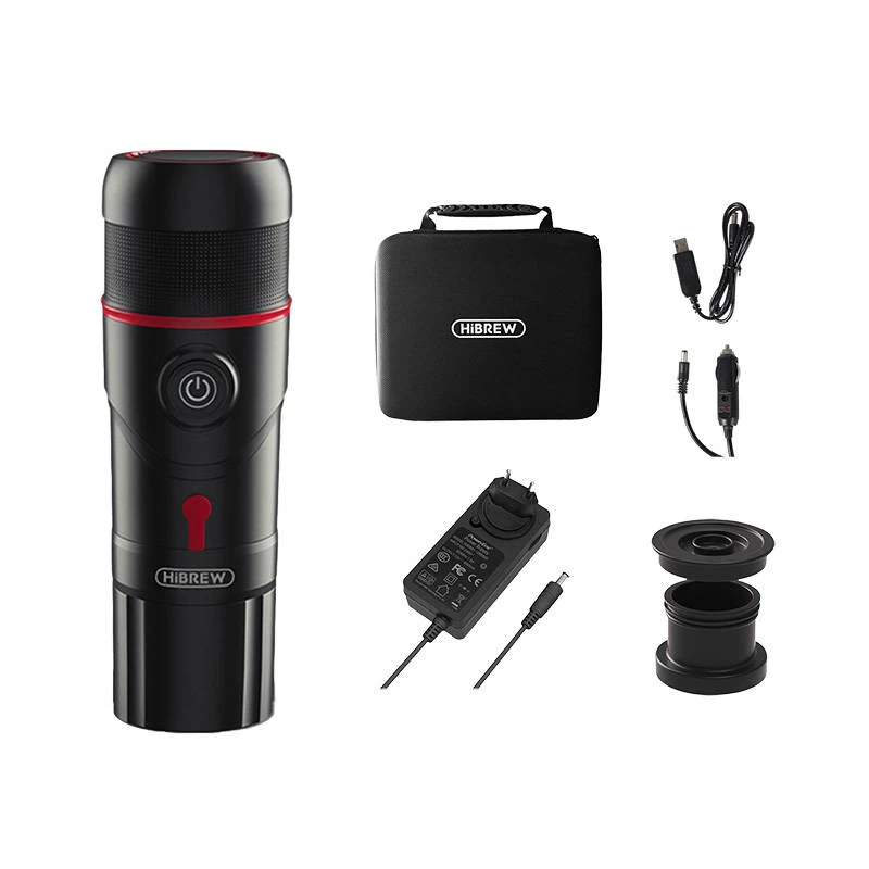Prenosný kávovar 3-in-1 s taškou HiBREW H4-premium 80W