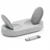 Fractal Design Scape headset káblový & bezdrôtový hlavový most hudba nabíjacia stanica sivá