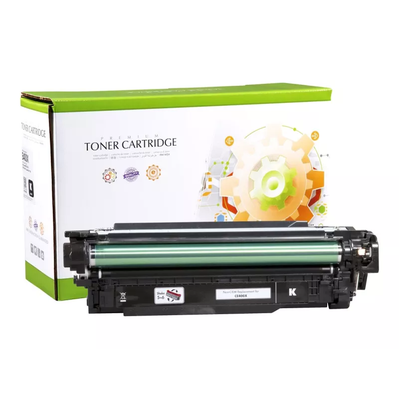 Toner Static Control 002-01-SE400X, kompatibilný, čierny, 1 kus