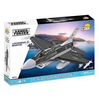 Stavebnica Cobi F-16D Fighting Falcon, 436 dielov, mierka neuvedená