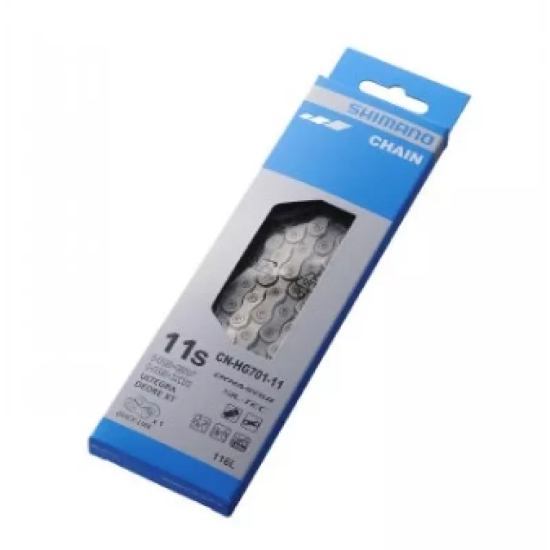 Bicyklová reťaz Shimano CN-HG701-11 čierna 257g