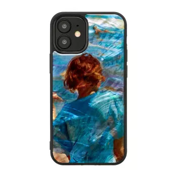 Ochranné puzdro iKins pre Apple iPhone 12 mini s dizajnom detskej pláže