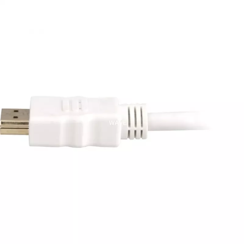 High Speed HDMI kábel s Ethernetom biely, 2 metre