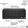 Klávesnica Logitech MX Keys Mini pre Mac QWERTZ nemecká čierna sivá