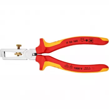 Knipex 11 06 160 odizolovač káblov oranžová, červená