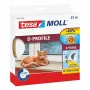 Tesa gumená tesniaca páska D-profil H0538900 pre škáry 3–7 mm, 0,009 x 25 m