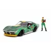 Auto Jada Toys Street Fighter 1969 Chevrolet 1:24 kov zelená