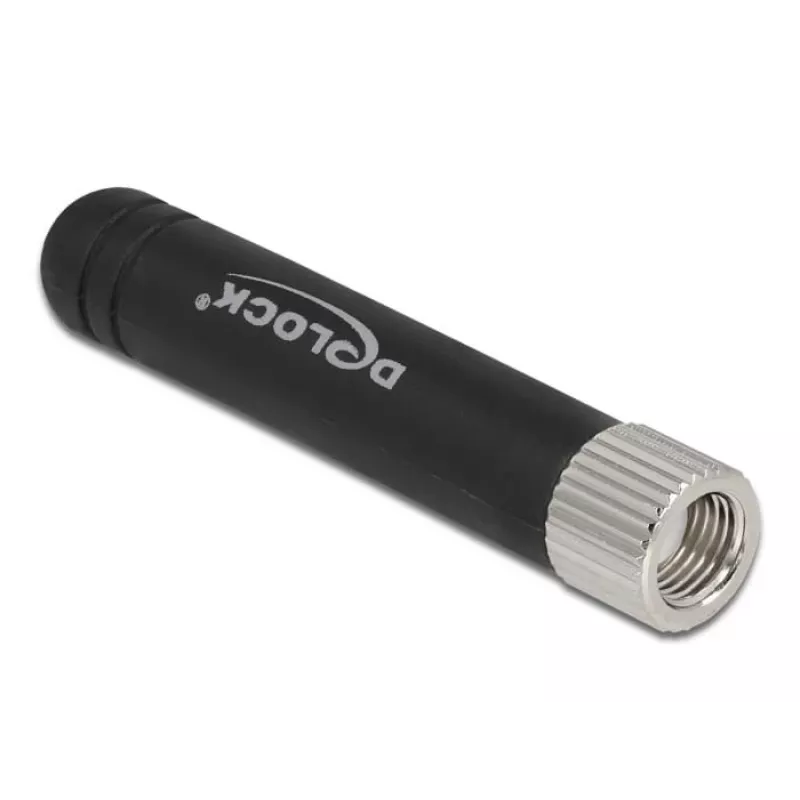 Delock WLAN 802.11 b/g/n anténa RP-SMA konektor samec 1,7 - 3,7 dBi čierna