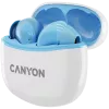 Bezdrôtové slúchadlá do uší Canyon TWS-5 CNS-TWS5BL True Wireless, modré