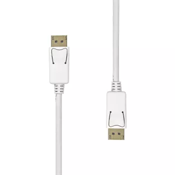 DisplayPort kábel ProXtend DP1.2-005W 5 m — DisplayPort 1.2, biely