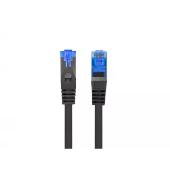 Sieťový kábel LANBERG PCF6A-10CC-1500-BK Cat6a S/FTP RJ-45 rovný 15 m čierny
