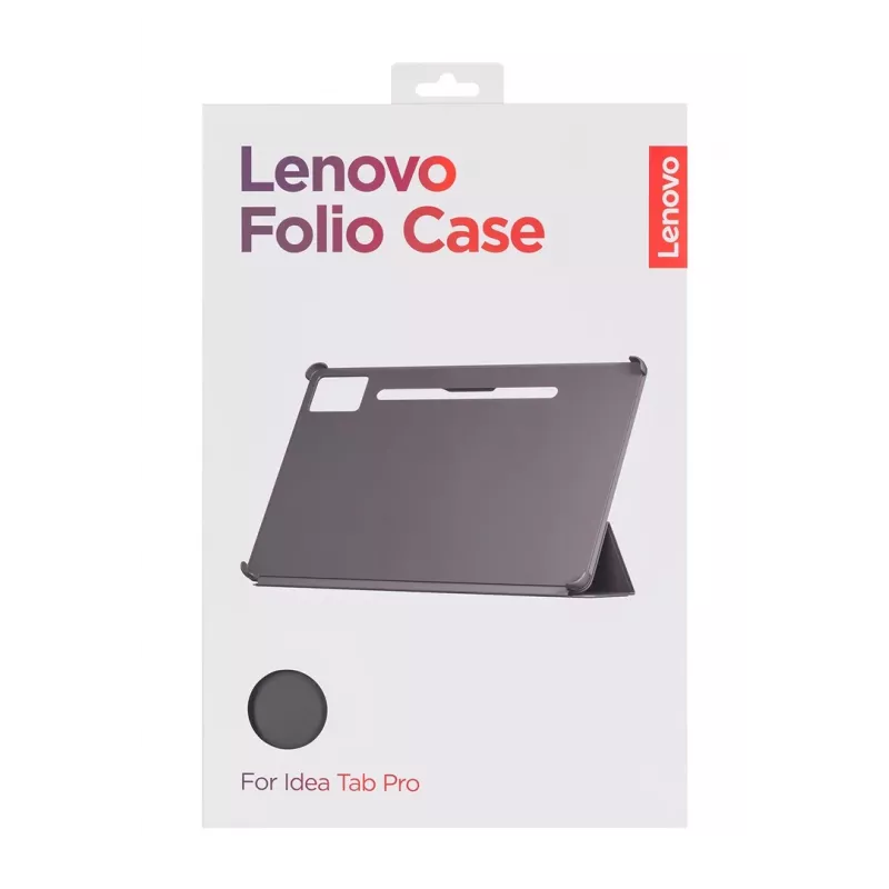 Folio puzdro na tablet Lenovo ZG38C05980 — vhodné pre 12,7 palca (32,3 cm), sivé, polykarbonát/TPU