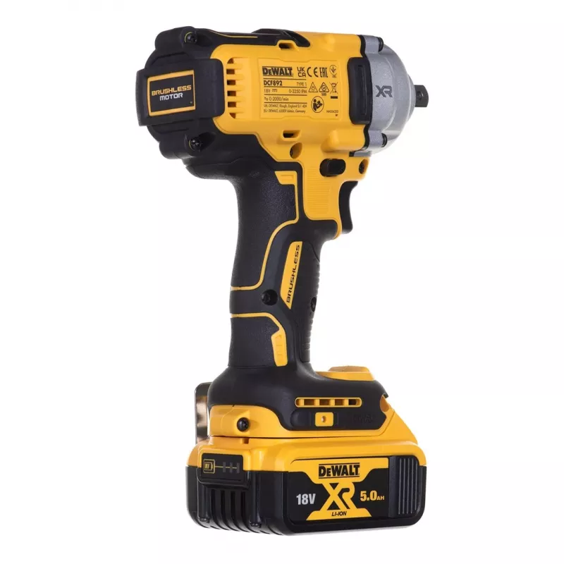 Rázový uťahovák DeWalt DCF892P2T-QW