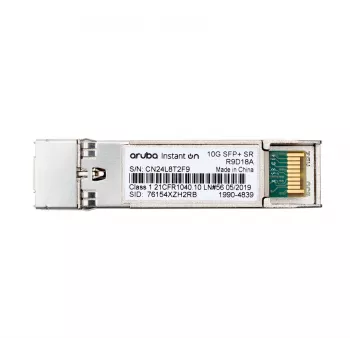 HPE Networking Instant on 10G SFP+ LC SR transceiver pre pripojenia do 300 metrov (R9D18A)
