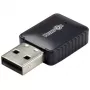 Inter-Tech DMG-07 – Wireless – USB – WLAN / Bluetooth – Wi-Fi 5 (802.11ac) – 650 Mbit/s – čierna (88888146)