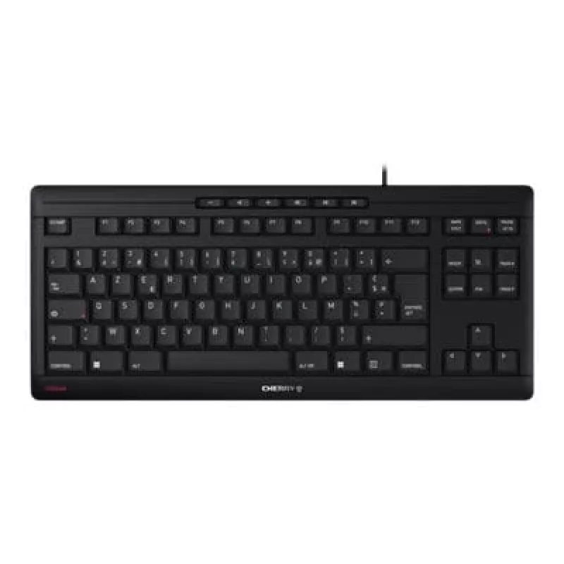 CHERRY STREAM TKL klávesnica Universal USB QWERTZ švajčiarska čierna