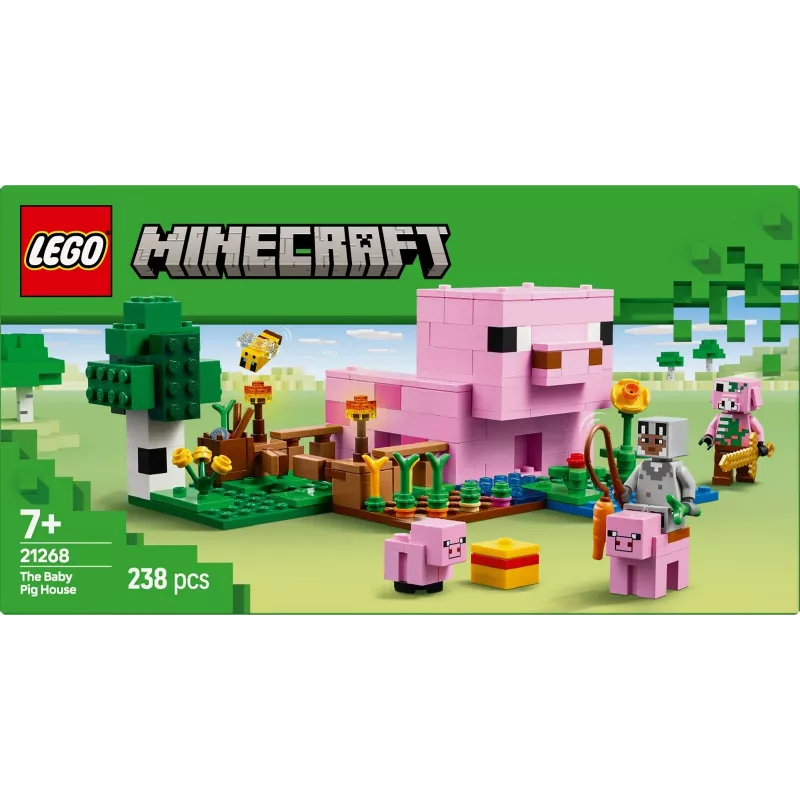 LEGO MINECRAFT 21268 Domček malého prasiatka