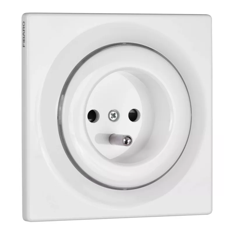 Fibaro zásuvka Walli Outlet N typ E antracit FGWSONE-011-8