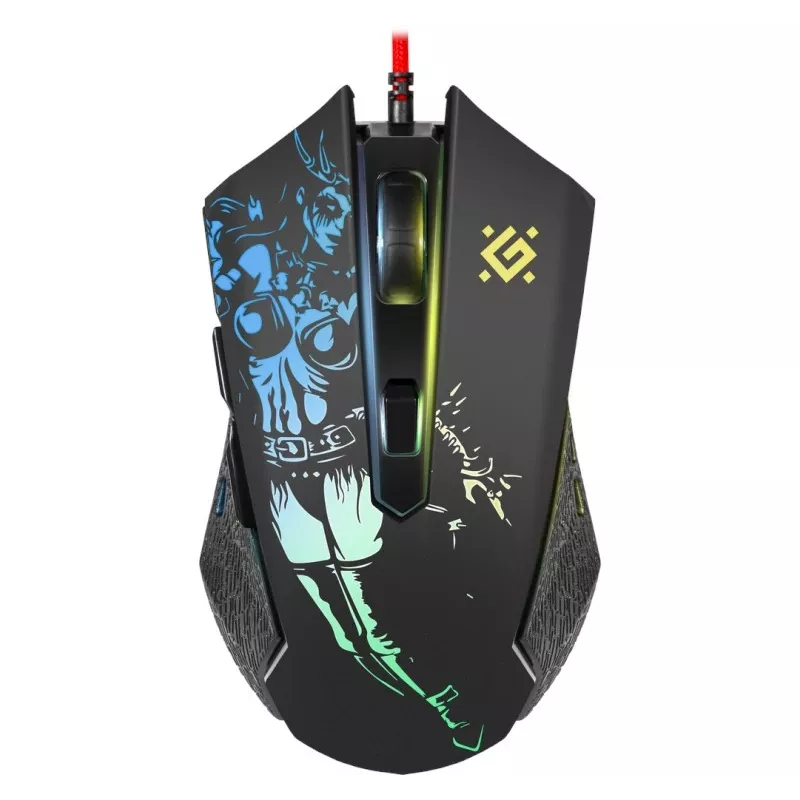 Herná, optická, káblová myš DEFENDER GM-933 SIN'SISTER 7200dpi 6P RGB