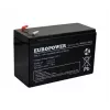Olovená uzavretá batéria europower EV 12-9 — 12 V 9 Ah pre UPS a záložné napájanie