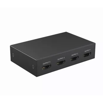 HDMI rozbočovač Gembird GEMBIRD DSP-HDMI4K-4P-01 — 4-portový 4K