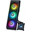 All-in-One kvapalinový chladič Lian Li HydroShift LCD 360S 12 cm čierny
