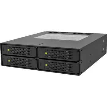 ICY DOCK – ToughArmor – MB994SP-4S – backplane SAS/SATA II, bez rámu, 4x SAS/SATA 2,5 palca interné na 4x SATA host – hliník – čierna – SAS/SATA 6 Gbit/s – 40 mm ventilátor