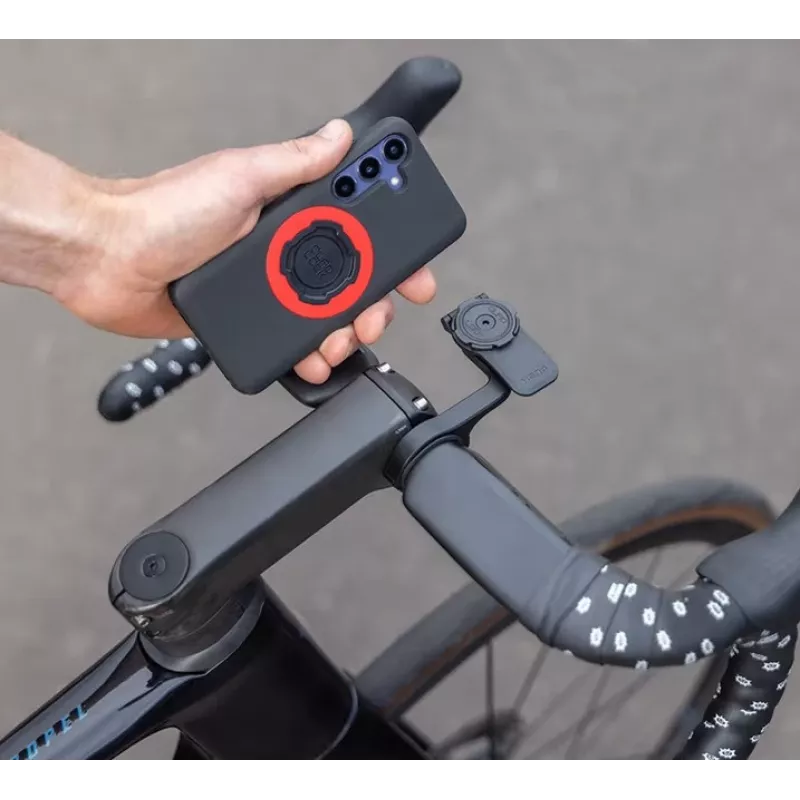 Quad Lock držiak na riadidlá bicykla, čierny