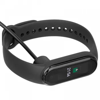 Akyga AK-SW-14 magnetický nabíjací kábel pre Xiaomi Mi Band 5 / 6, USB, 50 cm