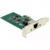 DeLock PCI Express karta > 1 x Gigabit LAN - sieťový adaptér - PCIe 2.1 Low-Profile - Gigabit Ethernet