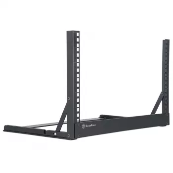 Rackmount Open-Frame 6HE 19 palcov SILVERSTONE SST-RK06U-OF desktop rack strieborný