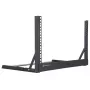 Rackmount Open-Frame 6HE 19 palcov SILVERSTONE SST-RK06U-OF desktop rack strieborný