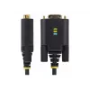 StarTech.com 13ft (4m) 2-portový USB na sériový adaptérový kábel, vymeniteľné DB9 skrutky/matice, COM retention, USB-A na DB9 RS232, FTDI, Level-4 ESD ochrana, Windows/macOS/ChromeOS/Linux – robustná TPE konštrukcia