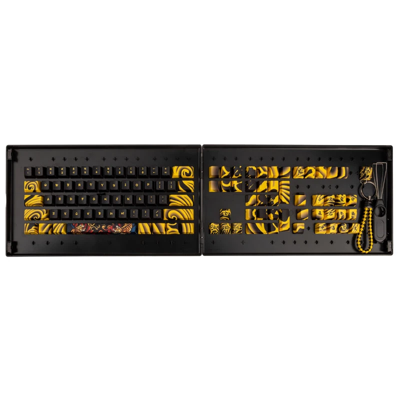 Ducky Traitors TIGER SKETCH Limited sada keycapov PBT US rozloženie