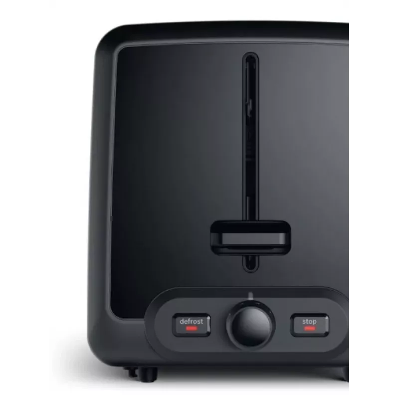 Bosch TAT4P424 2 plátky 970 W čierna, červená