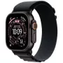 Smartwatch Apple Watch Ultra 3 49mm s elegantným čiernym remienkom, model GPS/Cellular MF0Q4QC/A