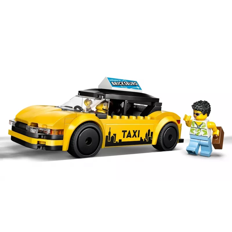 LEGO CITY 60487 Žlté taxi