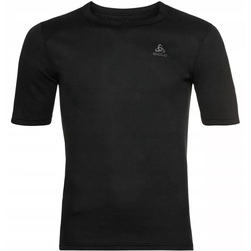 Odlo BL TOP Crew-Neck s/s ACTIVE WARM ECO pánske tričko, veľkosť M, čierna