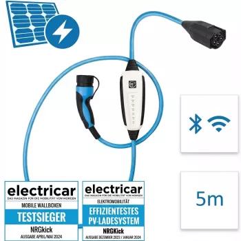Nabíjacia stanica NRGkick 32A Pure s GSM, GPS a WLAN, 5 m kábel