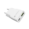 Napájací zdroj NATEC Ribera NUC-2376 — 1× USB-A, 1× USB-C, 3 A výstup