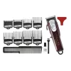 Wahl Cordless Magic Clip Burgundy strihací strojček na vlasy 0,8–2,5 mm