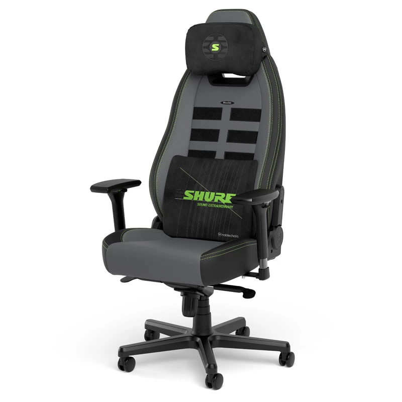 Sada vankúšov Memory Foam noblechairs Shure Edition GAGC-343 — bedrový a krčný vankúš