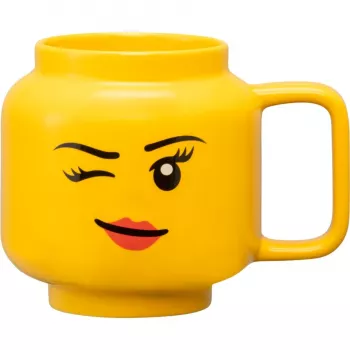 LEGO keramický hrnček Winking Girl, veľký