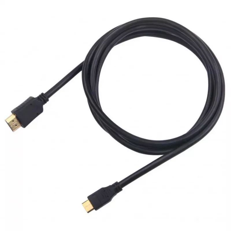 HDMI kábel SBOX HDMI-MICRO/R 1.4 2 m — Micro-HDMI na HDMI, verzia 1.4, dĺžka 2 metre