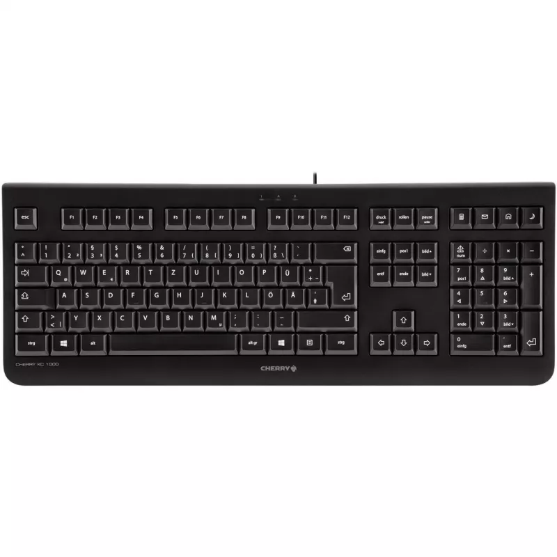 Cherry KC 1000 - klávesnica - nordická - čierna