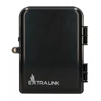 Extralink Eliza V2 optický uzáver, 16 spojov, čierny, stredné rozpätie